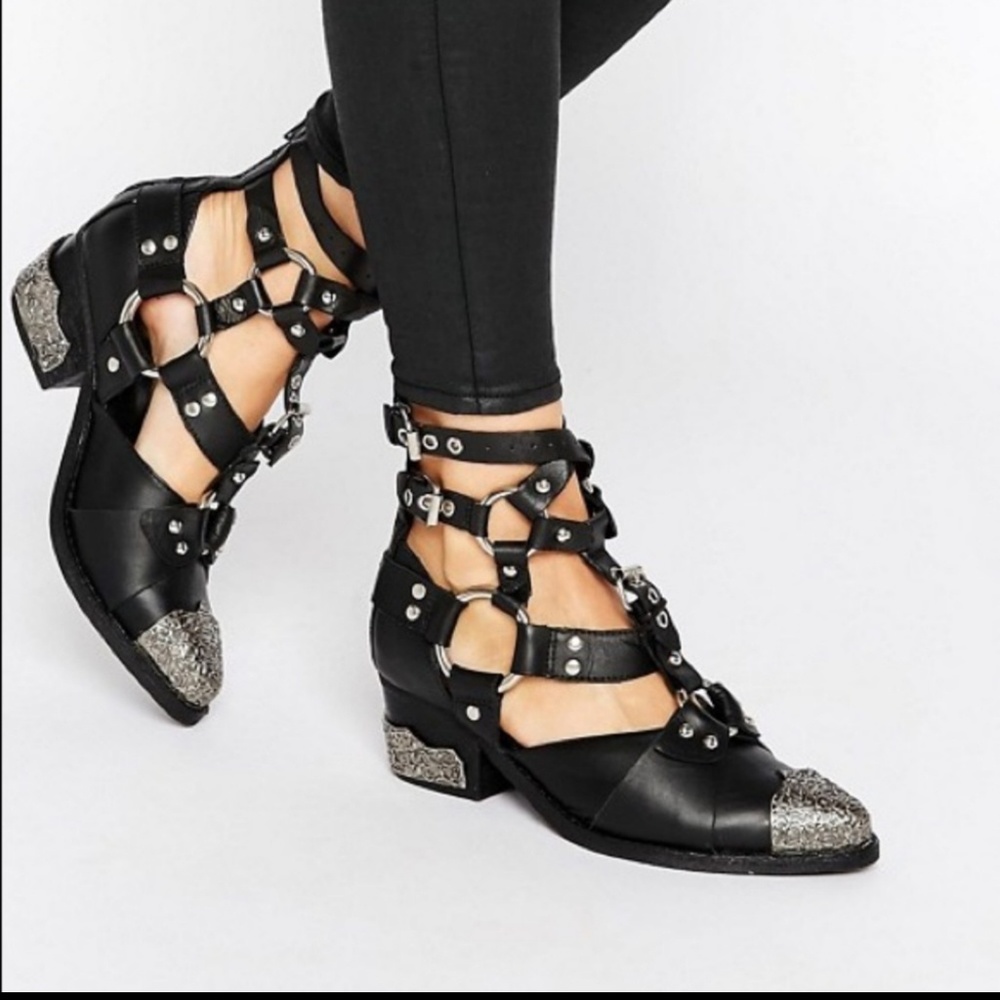 Temeku Shoes Free People Black Size 7